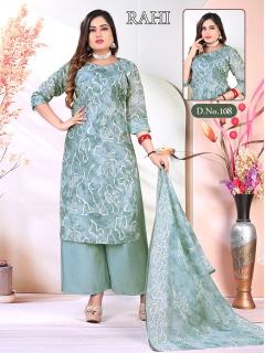 Desi kudi rahi 3pcs uttam vastra kurti wholesale